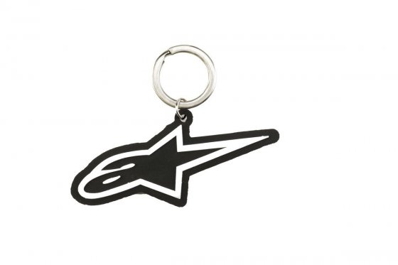 Klíčenka - ALPINESTARS Ageless Key Fob - Black/White