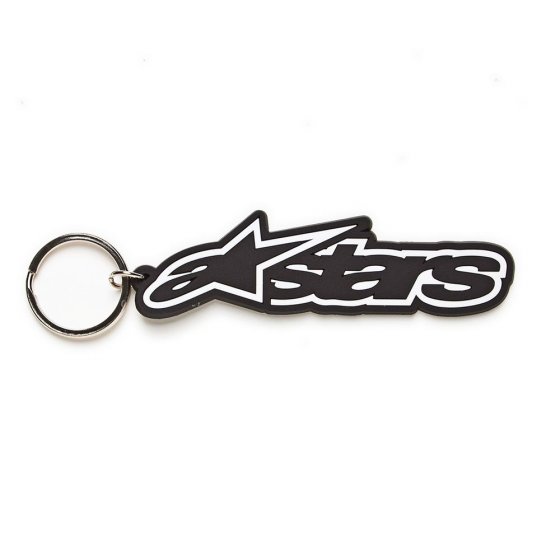 Klíčenka - ALPINESTARS Rub Keychain 2018 - černá