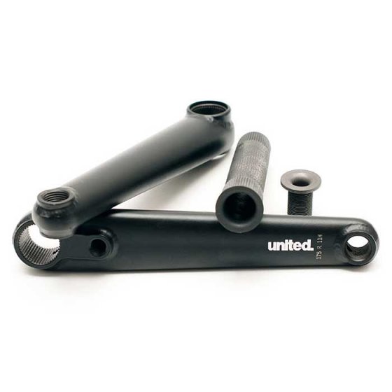 Kliky BMX - UNITED Nathan Williams Nash - černá