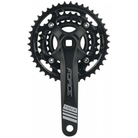 Kliky MTB - FORCE Ten3+ - čtyřhran