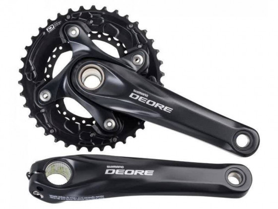 Kliky MTB - SHIMANO Deore FC-M617 38x24 - 175mm