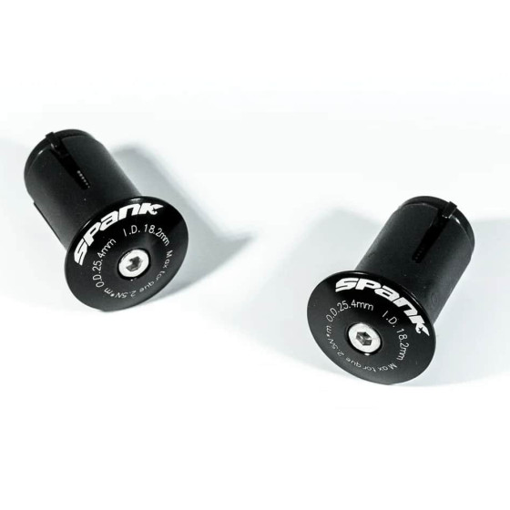 Koncovky řidítek - SPANK Drop Bar Plugs - Black