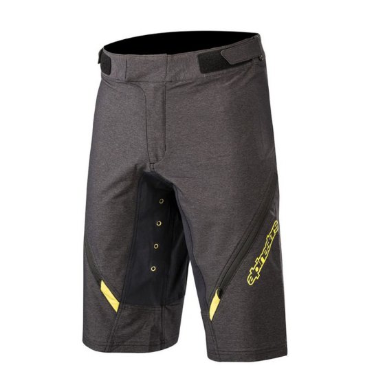 Kraťasy - ALPINESTARS Bunny Hop Shorts 2018 - Black/Acid Yellow