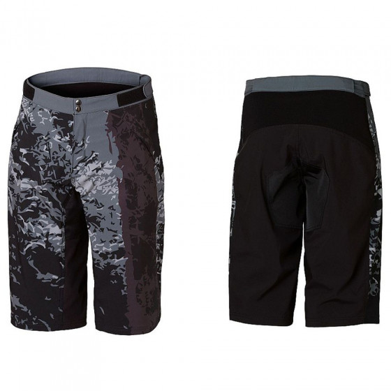 Kraťasy - DARTMOOR Woods Tech Shorts - Graphite/Black