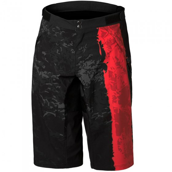 Kraťasy - DARTMOOR Woods Tech Shorts - Red Devil/Black