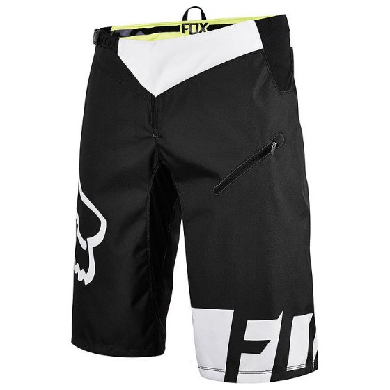 Kraťasy - FOX Demo DH 2016 - černo-bílá