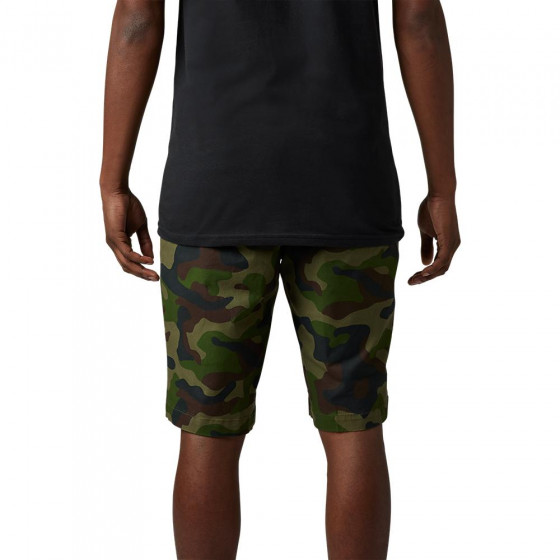 Kraťasy - FOX Essex Camo Short 2.0 2023 - Green Camo