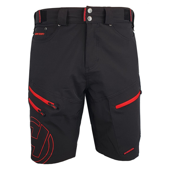 Kraťasy - HAVEN Navaho Shorty - Black / Red