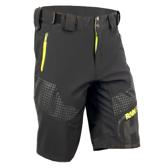 Kraťasy - HAVEN Rainbrain 2016 - černozelená