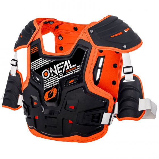 Krunýř - O'NEAL PXR Stone Shield - černá/oranžová