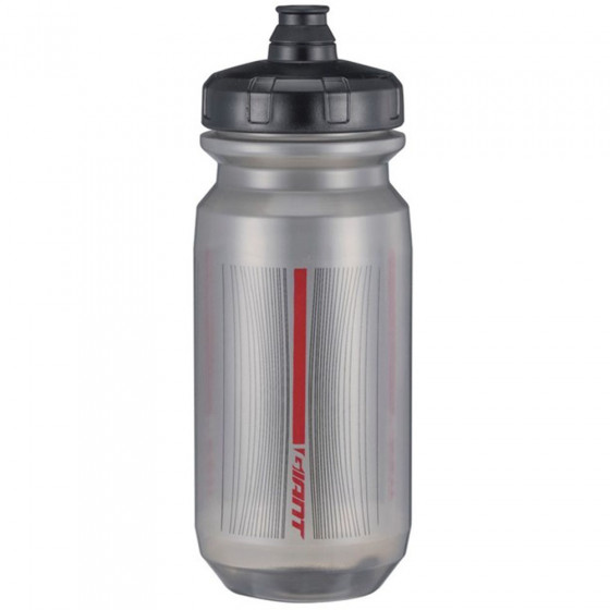 Láhev - GIANT Doublespring 600ml - transparent/black/red