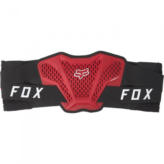 Ledvinový pás - FOX Titan Race Belt - Black