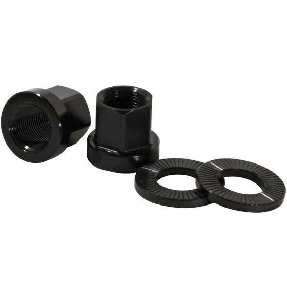 Matka náby BMX - BSD Wheel Nut set 14mm - Black
