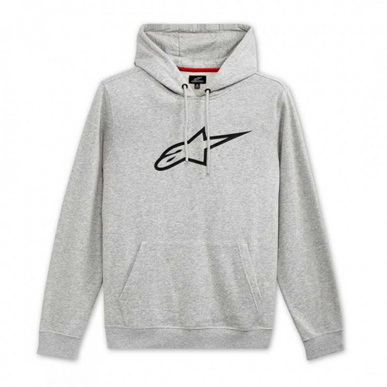 Mikina - ALPINESTARS Ageless V2 Hoodie - Grey Heather / Black