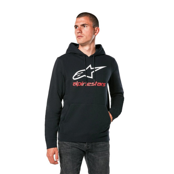Mikina - ALPINESTARS Always V3 Hoodie 2025 - Black/White/Red
