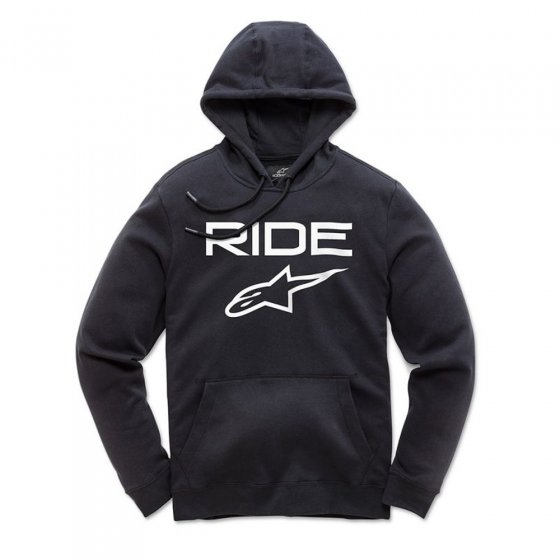 Mikina - ALPINESTARS Ride 2.0 Fleece - Black/White