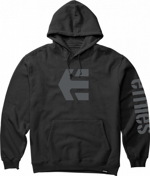 Mikina - ETNIES Icon Hoodie 2019 - černá