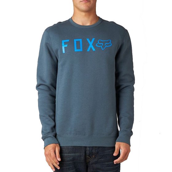 Mikina - FOX Disjoint Crew Fleece 2014 - modrá L (likvidace skladu)