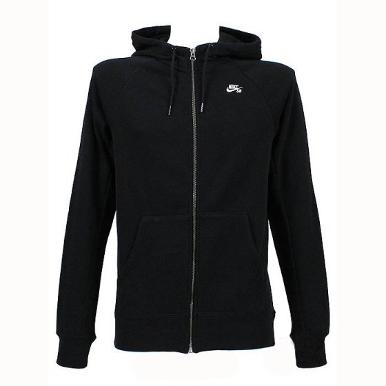 Mikina - NIKE SB Icon FZ Hoodie 2015 - černá