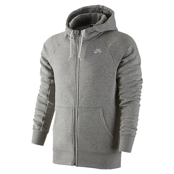 Mikina - NIKE SB Icon FZ Hoodie 2015 - šedá