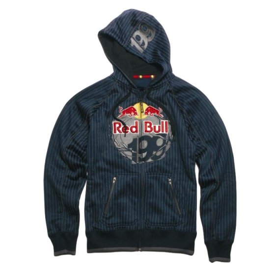 Mikina - RED BULL Travis Pastrana 199 Zip Hoody Navy