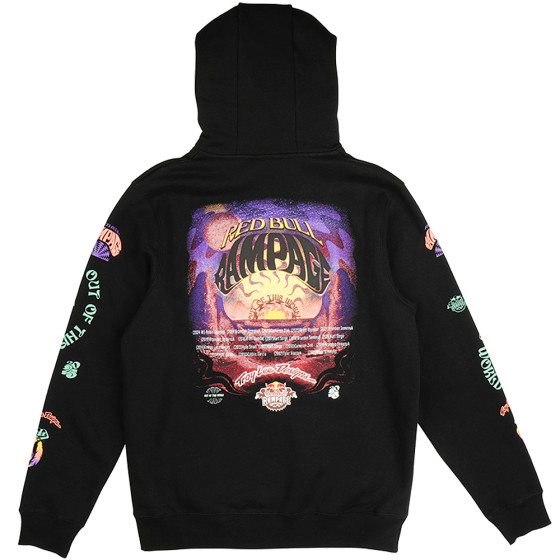 Mikina - TROY LEE DESIGNS Red Bull Rampage Valley Of Gods 2025 - Black