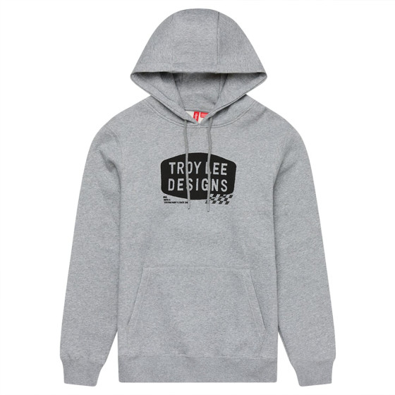 Mikina - TROY LEE DESIGNS Stamp 2025 - Grey Heather