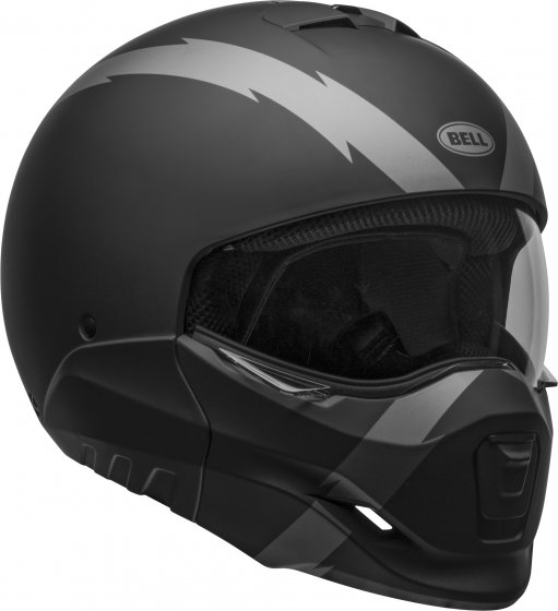 Motocyklová přilba Bell Bell Broozer Arc Helmet Matte Black/Gray S