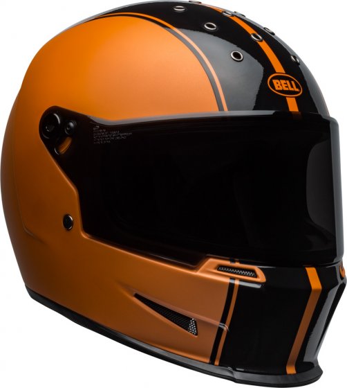 Motocyklová přilba Bell Bell Eliminator Rally Matte/Gloss Helmet Black/Metallic Orange S