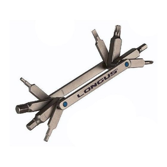 Multiklíč - LONGUS Bike 8 Flat