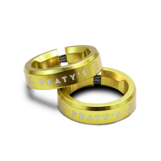 Objímky ke gripům - PEATY'S Monarch Lock Ring - Gold
