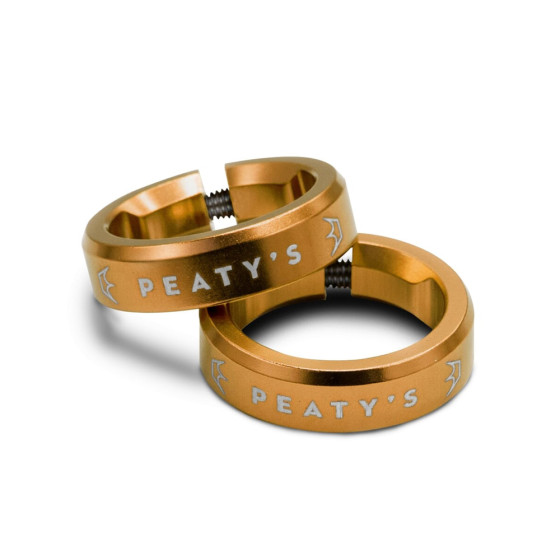 Objímky ke gripům - PEATY'S Monarch Lock Ring - Mango