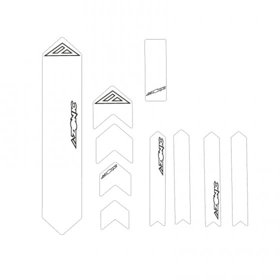 Ochrana rámu - AZONIC Frame Guard XL - čirá