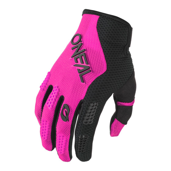 O´Neal dámské rukavice ELEMENT RACEWEAR V.24 černá/růžová S/6