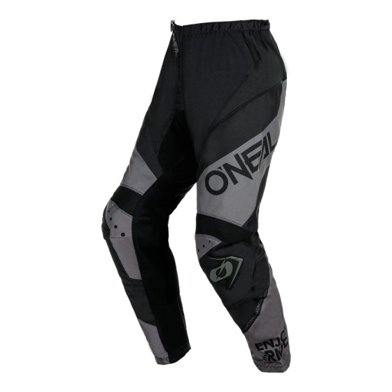 O´Neal kalhoty ELEMENT RACEWEAR černá/šedá 28/44