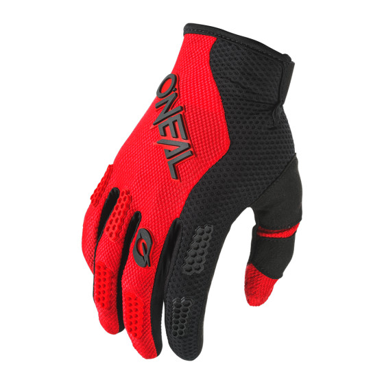 O´Neal rukavice ELEMENT RACEWEAR černá/červená S/8