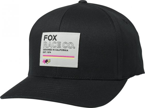 Pánská čepice Fox Analog Flexfit Hat Black S/M