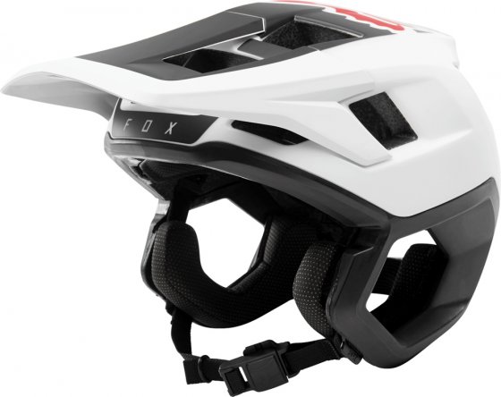 Pánská helma Fox Dropframe Helmet White Black S