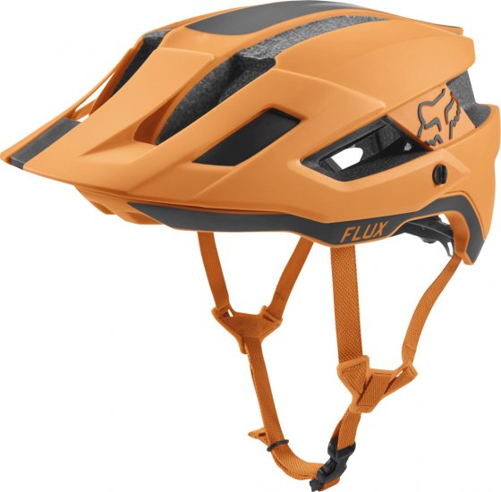 Pánská helma Fox Flux Helmet Rush Atomic Orange L/XL