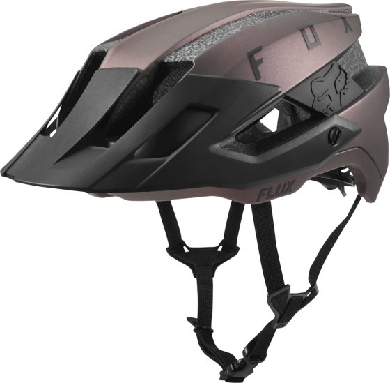 Pánská helma Fox Flux Helmet Solid Black Iridium S/M