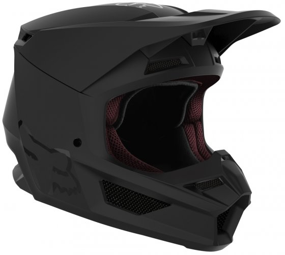 Pánská helma Fox V1 Matte Helmet, Ece Matte Black S