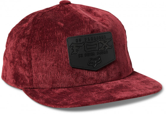 Pánská kšiltovka Fox Fixated Sb Hat Dark Maroon OS