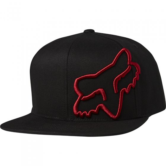 Pánská kšiltovka Fox Headers Snapback Hat Black/Red OS