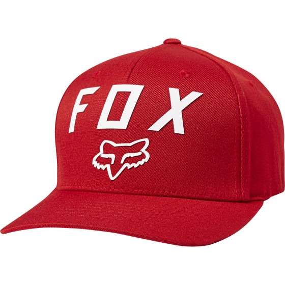 Pánská kšiltovka Fox Number 2 Flexfit Hat Chilli L/XL