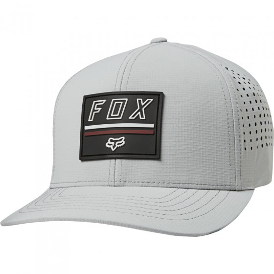 Pánská kšiltovka Fox Serene Flexfit Hat Grey/Black L/XL