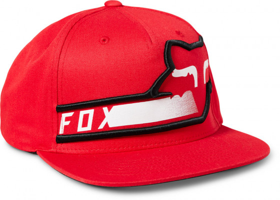 Pánská kšiltovka Fox Vizen Snapback Hat Flame Red OS