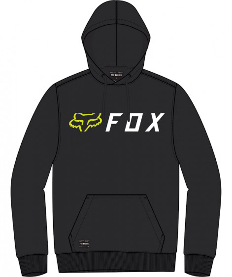 Pánská mikina Fox Apex Pullover Fleece Black S