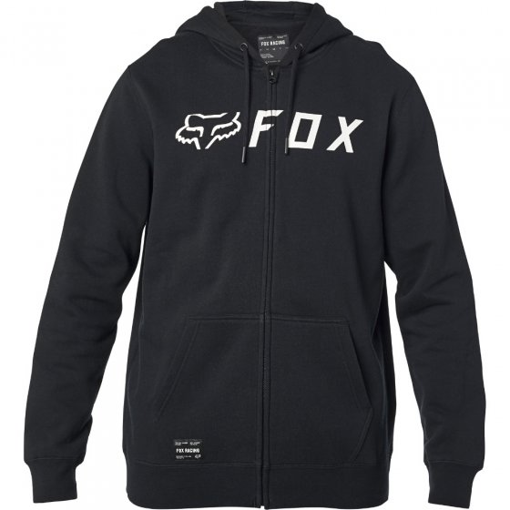 Pánská mikina Fox Apex Zip Fleece Black/White L