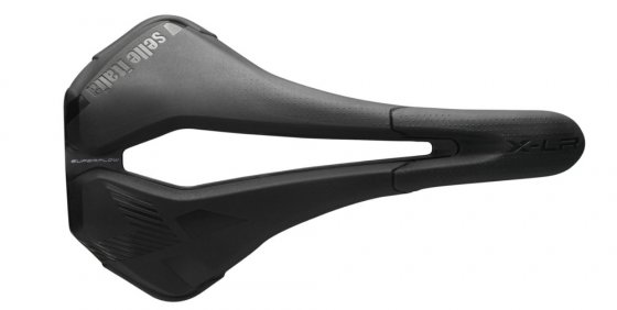 Pánské cyklistické sedlo Selle Italia X-LR TM Air Cross Super Flow S3 Black 131x266mm