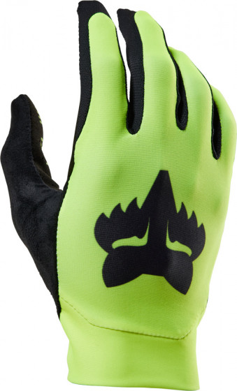 Pánské cyklo rukavice Fox Flexair Glove Lunar Black/Yellow S